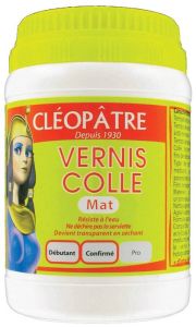 Flacon de 250g de colle vernis mat