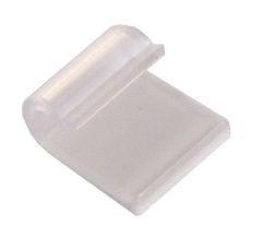 Clip de fixation en J avec base adhésive (pour cordon D3-2 à 6 mm)