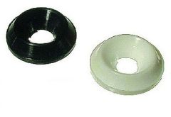 Rondelle PA6 creuse pour vis tête fraisée TF M4 - D 4,2 x 12 - NOIR