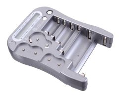 Testeur piles/accus AAA, AA, C, D, 9V, piles bouton (lithium 3VetCR)