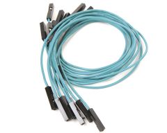 Connecteurs 1pts Fem / Fem Vert L20cm