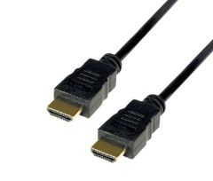 CABL-HDMI-1M, câble HDMI 1080P haute vitesse 3D avec Ethernet. Mâle / Mâle. 1m. Noir
