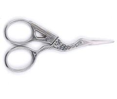 Ciseaux à broder, fins, tout acier - 9 cm