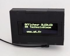 Module OLED 4 lignes avec boitier
