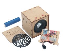 KD-ENCEINT-BT-CH1, Pack découverte enceinte Bluetooth version avec batterie et module de charge, vue principale