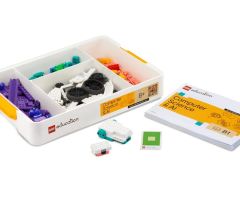 Kit LEGO® Education Sciences du numérique et IA 45521 avec moteur double et capteur de couleur