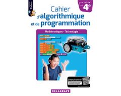 Cahier d'algorithmique et de programmation Cycle 4-4éme -Livre prof