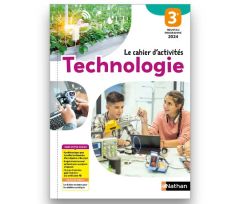 LIV-NAT-66833, Technologie 3e - Éd. 2026 - Cahier de l'élève - Nathan, vue de la couverture
