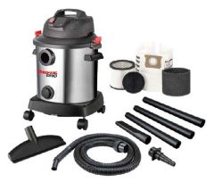MA-ASPI-01, Aspirateur SHOPVAC - Poussière, copeaux, eau - 30 L - 1400 W