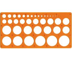 Trace-cercles pairs et impairs de 1 à 35 mm