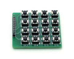 Clavier bouton-poussoir 4x4 touches