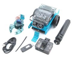MB-KD-EXP-06, Pack camera IA 2.0 avec mBot2, vue des éléments du kit