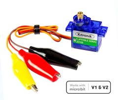 MI-25105, Servomoteur clippable à pinces crocodiles Kitronik