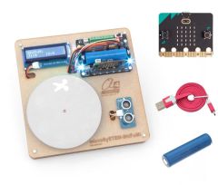 MIS-SFM-KD01, Pack découverte jeu ShiFuMi microSySTEM pour micro:bit, vue détaillée des éléments du kit