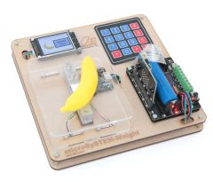MIS-WEI-K01, Weight microSySTEM - Balance automatisée pour micro:bit, vue principale