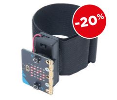 MMO-KIT microMOUV - Bracelet connecté pour BBC microbit, vue porté au poignet