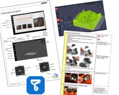 Manuels et ressources numériques offertes pour les imprimantes 3D UP - Tiertime