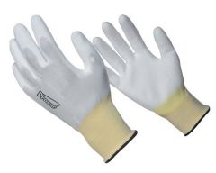 Paire de gants nylon blanc - Taille 9