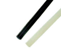 Tige filetée PA6 M6 - Longueur 200 mm - BLANC 