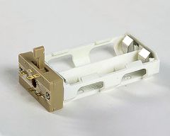 Support 2 piles AA avec interrupteur