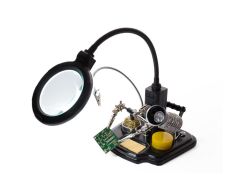 V-VTHHSC Support articulé avec loupe et éclairage