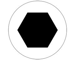 Vis acier tête fraisée HC M3 x L10 (sachet de 100)