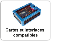 Cartes et interfaces compatibles