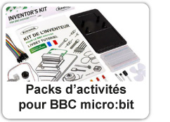 Packs d'activités pour BBC micro:bit